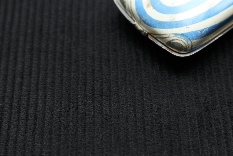 Jc 8w太コール天　バレリー ブラック